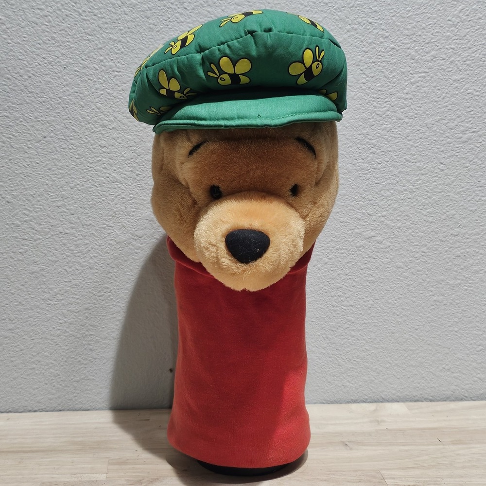 Vintage Disney Bumble Bee Winnie The Pooh Plush Golf Head Cover
